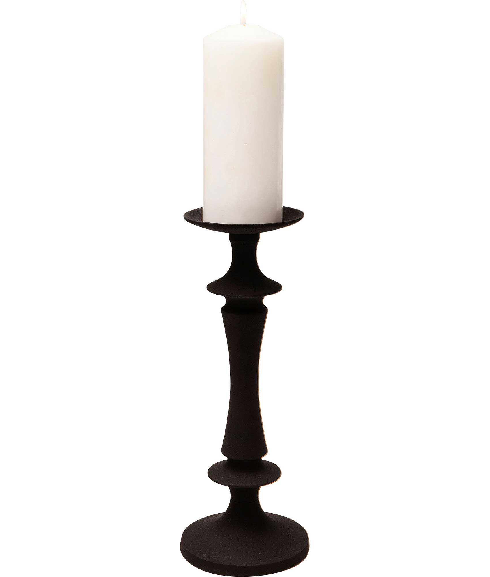 Candle Holder Downtown Black 35cm