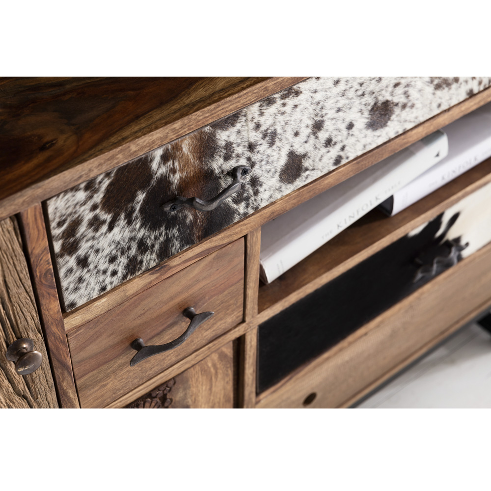 廃番】ロデオ （3Doors 4Drw）キャビネット/サイドボード - リビング  