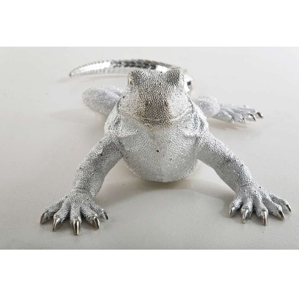 廃番】Deco Figurine Lizard Silver Deluxe - オブジェ・置物の通販
