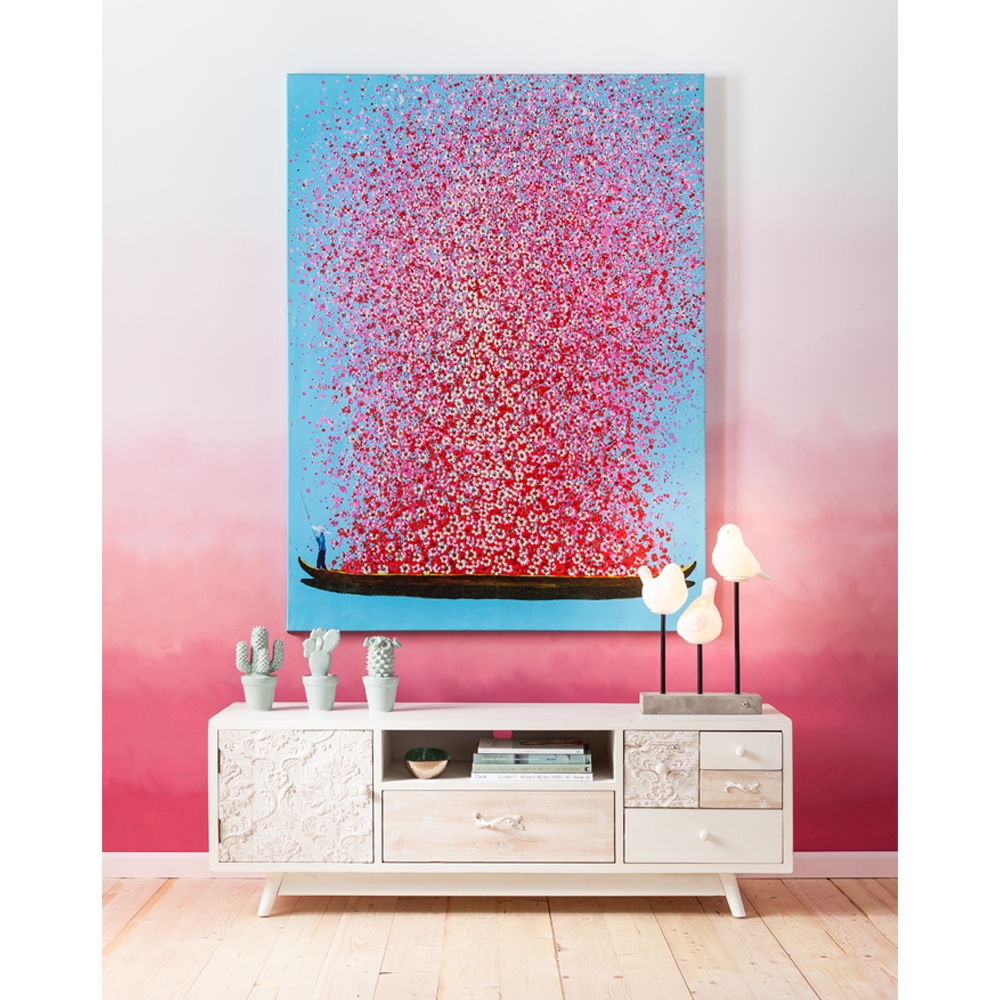 フラワーボート160x120cm タッチドピクチャー ｜【KARE】ドイツの家具  