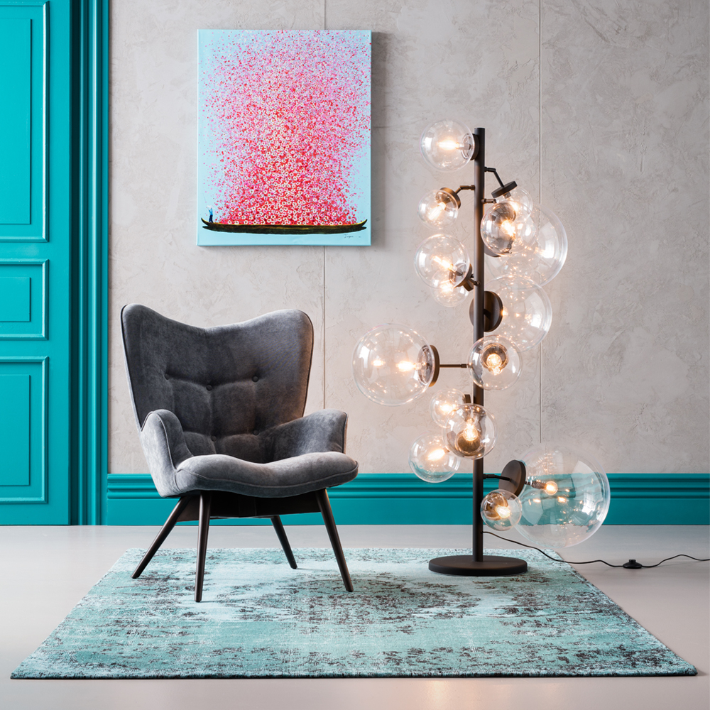 フラワーボート 100x80cm タッチドピクチャー ｜【KARE】ドイツの家具 