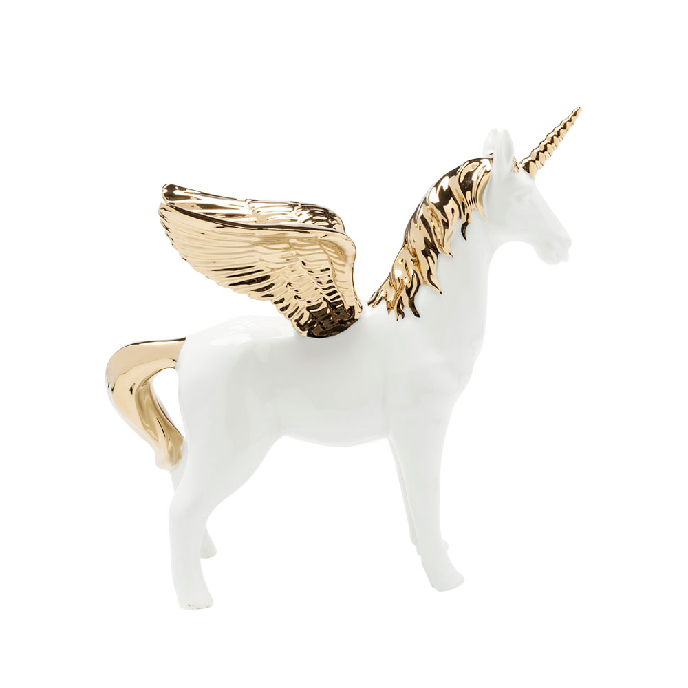 廃番】Deco Figurine Standing Unicorn - オブジェ・置物の通販 ｜【KARE】ドイツの家具・インテリア雑貨 「カレジャパン公式オンラインストア」