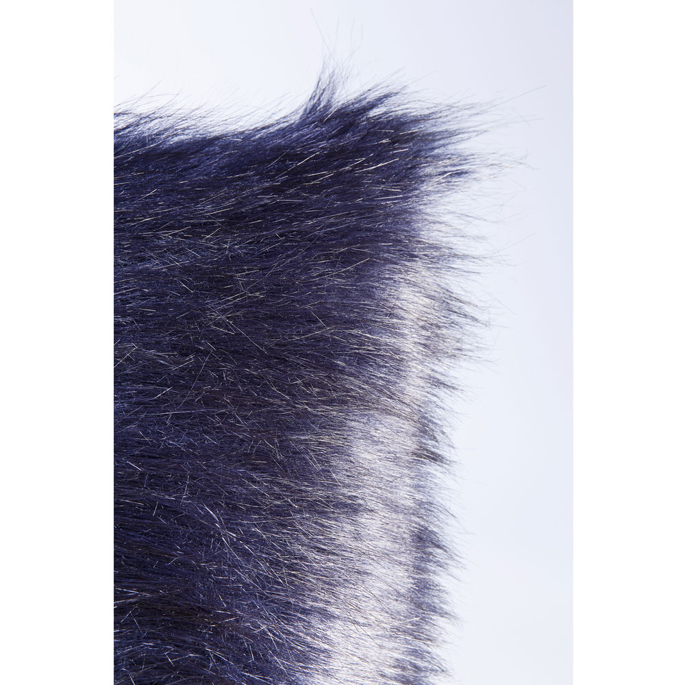 廃番】オンタリオ ファーブラック 60x60cm クッション - クッションの