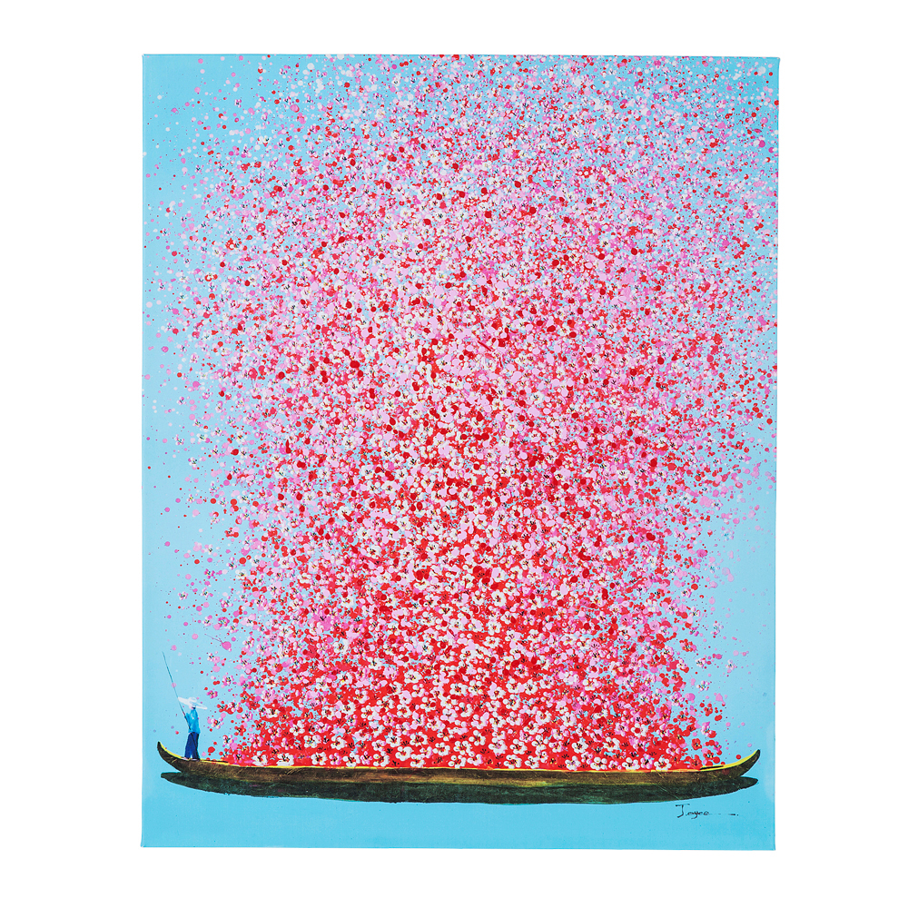 フラワーボート 100x80cm タッチドピクチャー ｜【KARE】ドイツの家具  