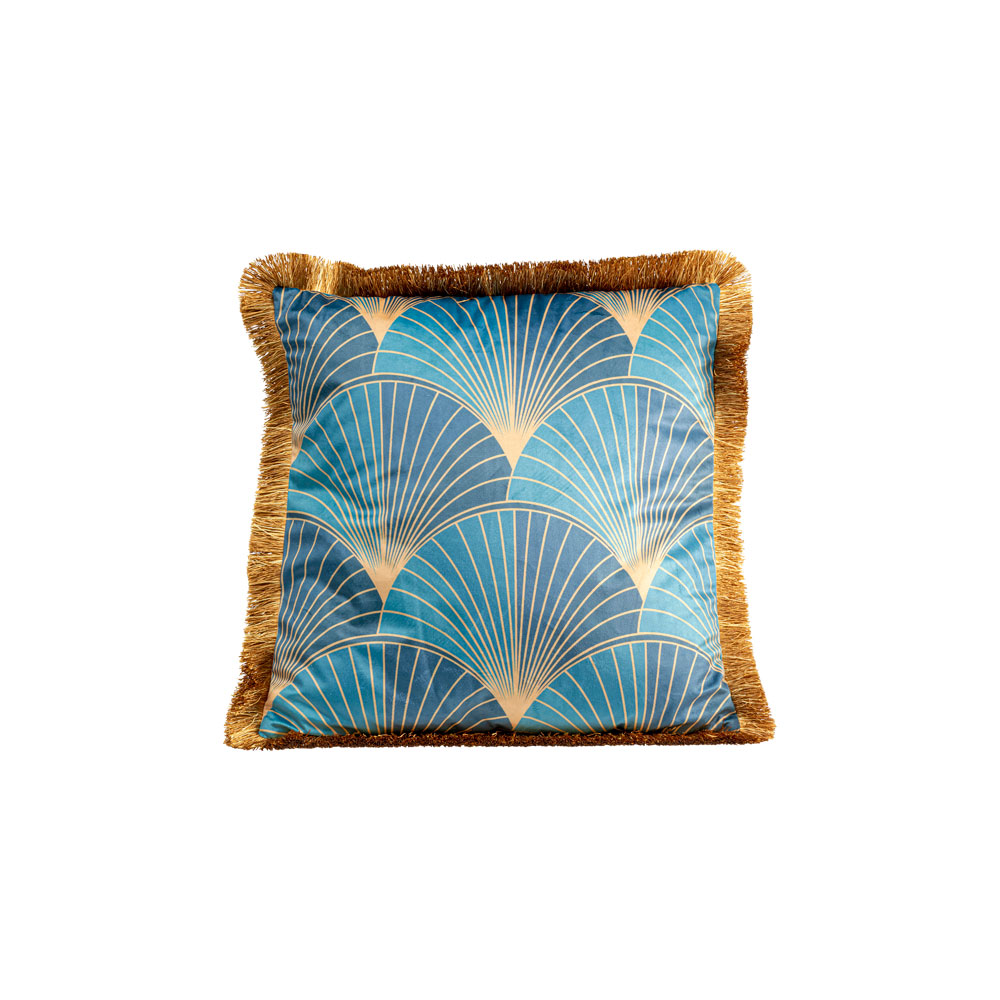 リーフフリンジ 45×45 cm クッション - クッションの通販 ｜【KARE