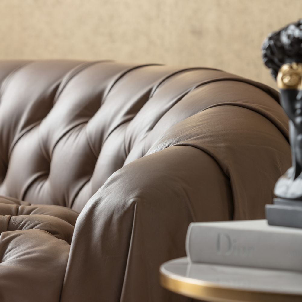 KARE ソファ3人がけゴールド