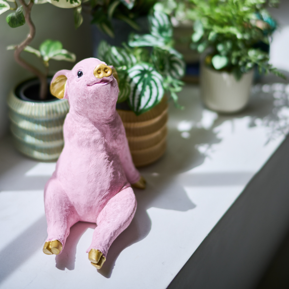 チラックス ピッグ マネーボックス - 貯金箱の通販 ｜【KARE