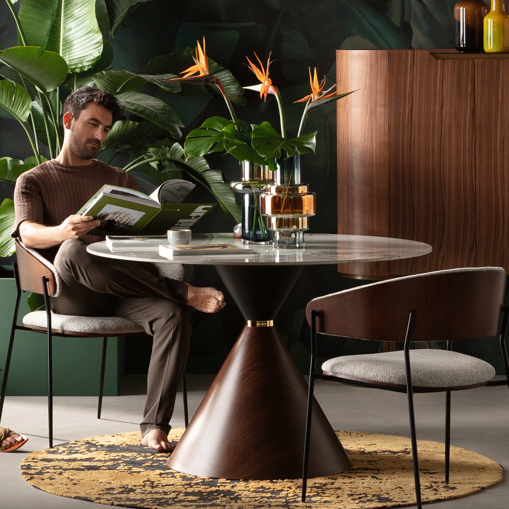 KARE ダイニングテーブル カリフ 200x90cm ダイニングテーブル * - ダイニングテーブルの