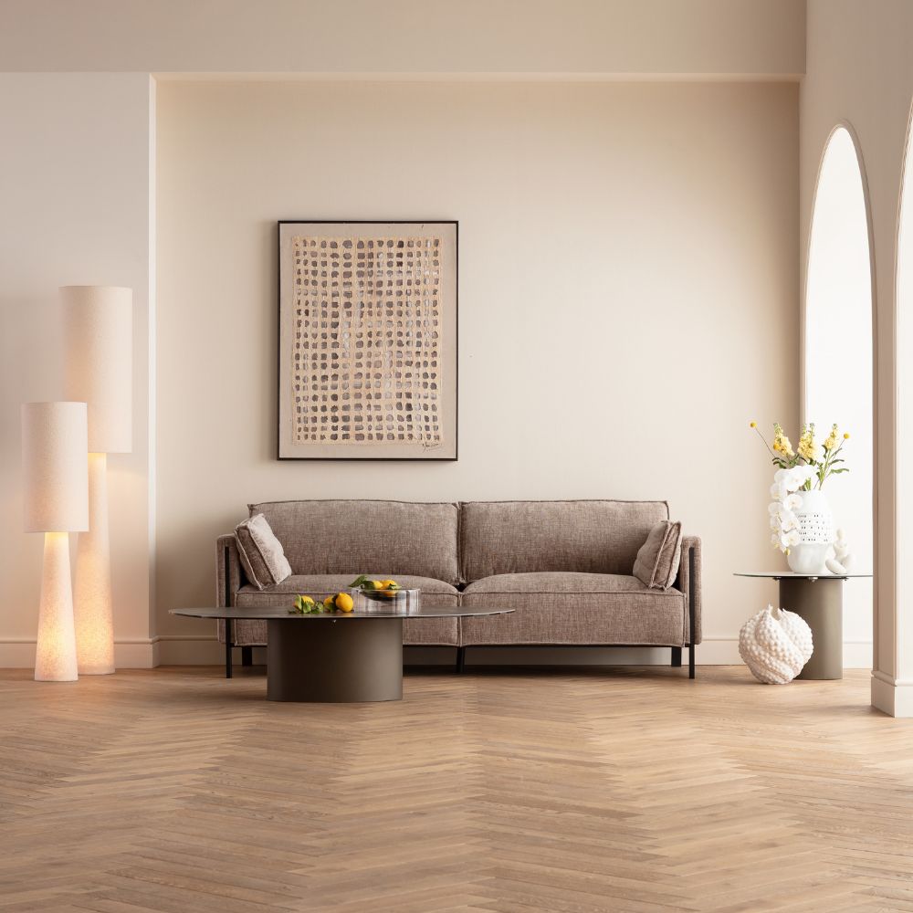 ヴィクター グレイ 178cm ソファ * - ローソファー・フロア