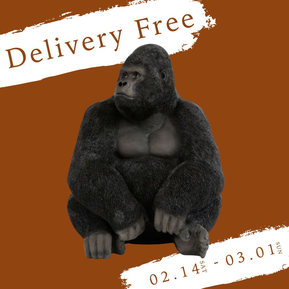 モンキーゴリラ サイドXL-R デコフィギア - オブジェ・置物の通販