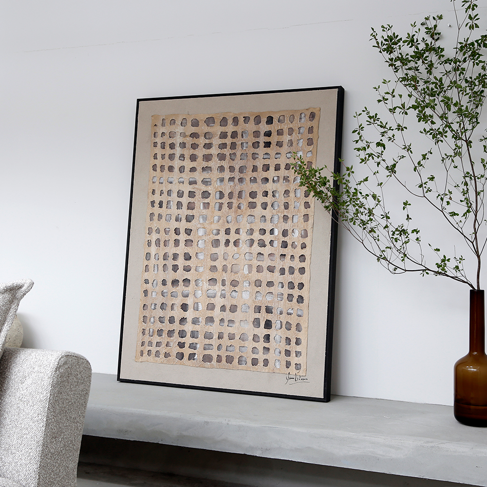 グリッターカーテン 120×90cm アート ｜【KARE】ドイツの家具