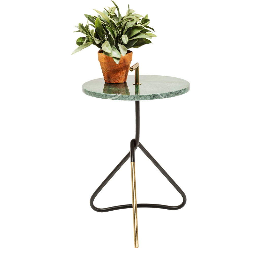 廃番】Side Table Doblado Green O37cm - サイドテーブルの通販